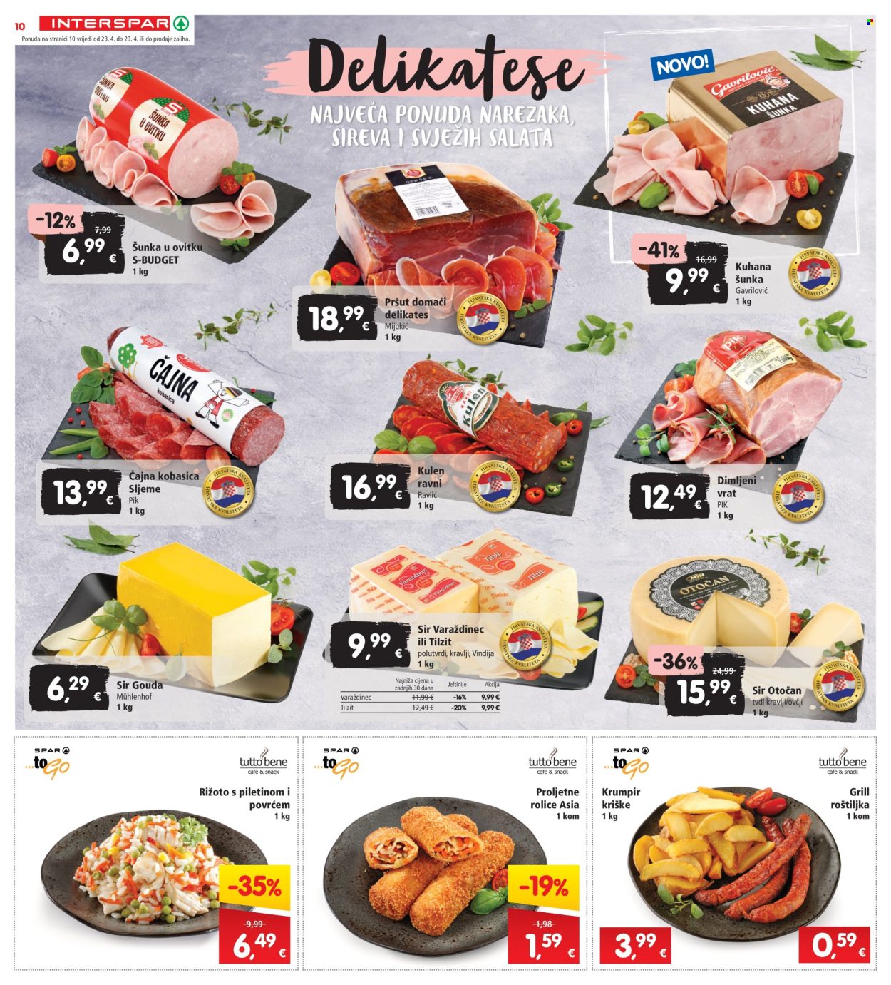 INTERSPAR katalog - 23.04.2025. - 29.04.2025. Stranica 10