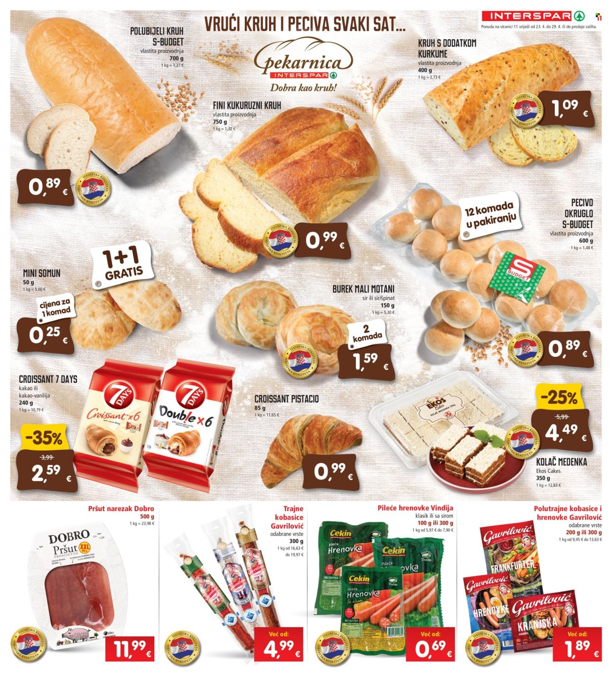 INTERSPAR katalog - 23.04.2025. - 29.04.2025. Stranica 11