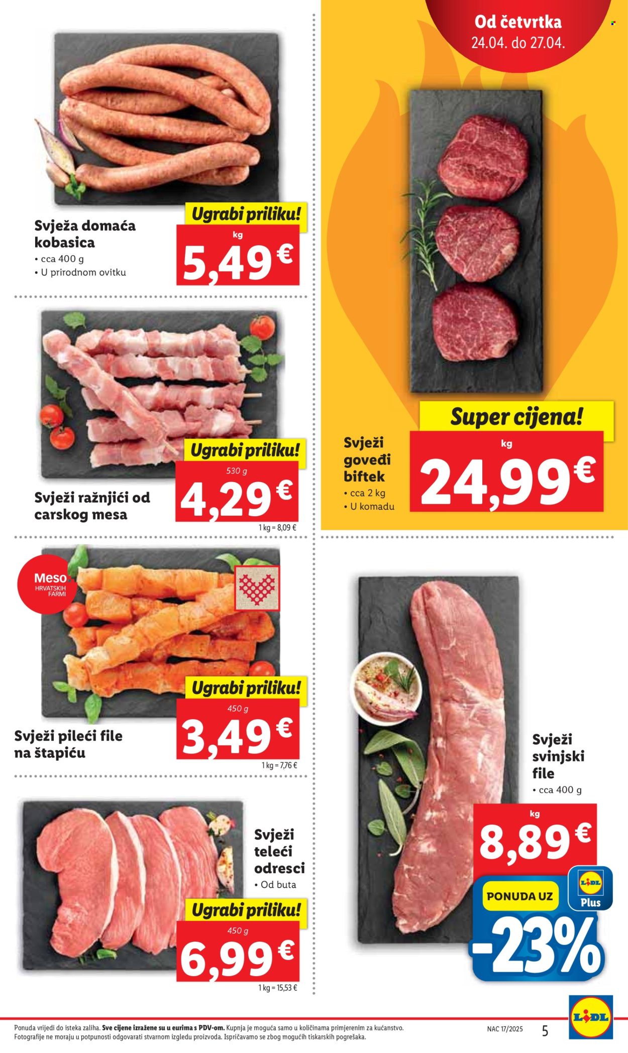 Lidl katalog - 24.04.2025. - 27.04.2025. Stranica 5