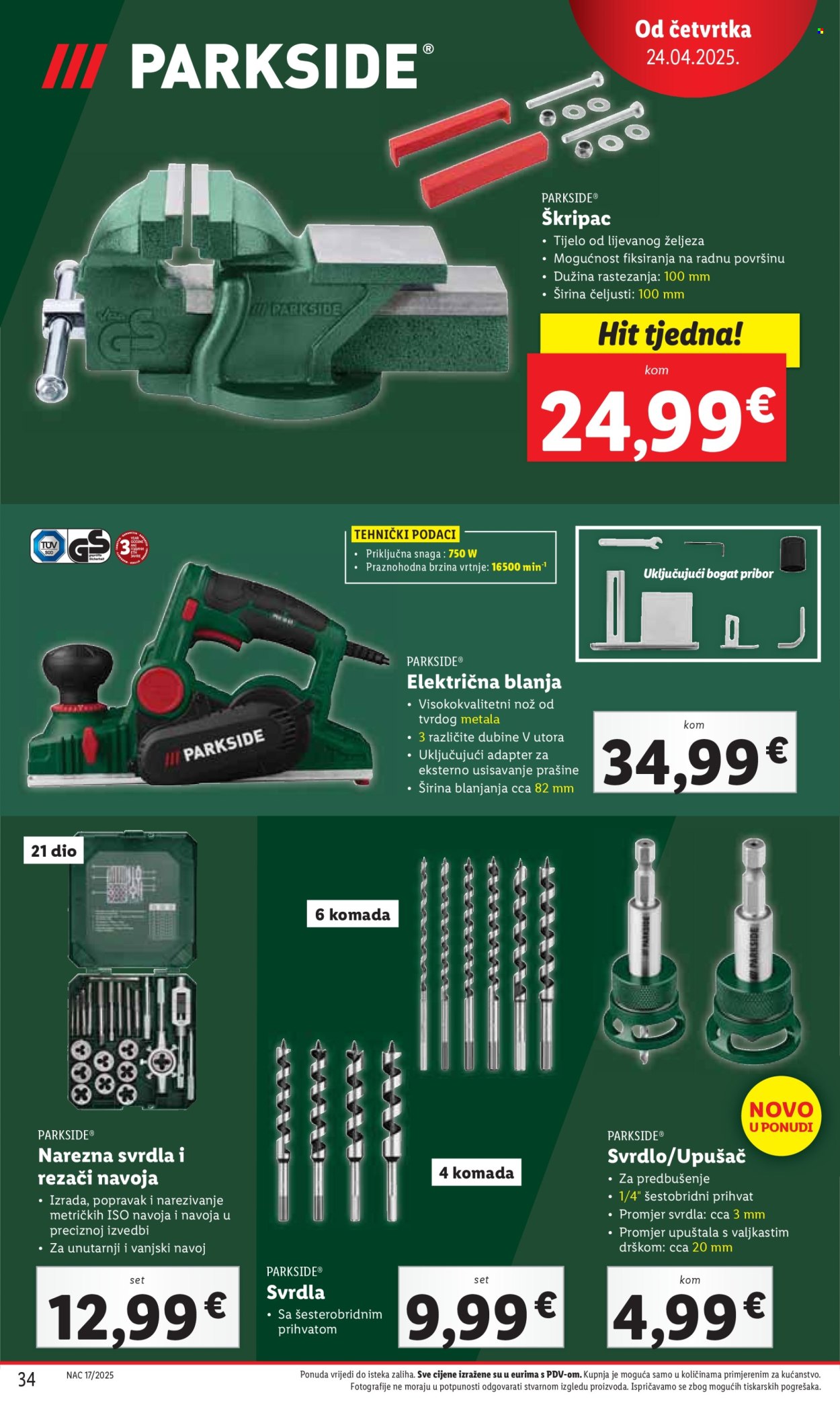 Lidl katalog - 24.04.2025. - 27.04.2025. Stranica 34