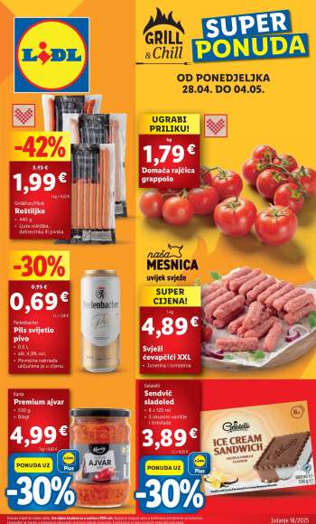 Lidl katalog - 28.04.2025. - 04.05.2025.