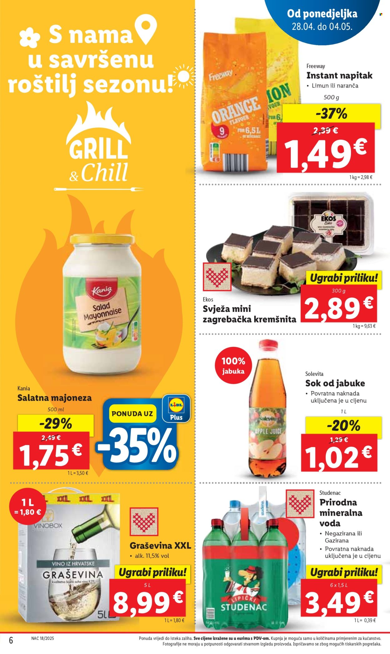 Lidl katalog - 28.04.2025. - 04.05.2025. Stranica 6