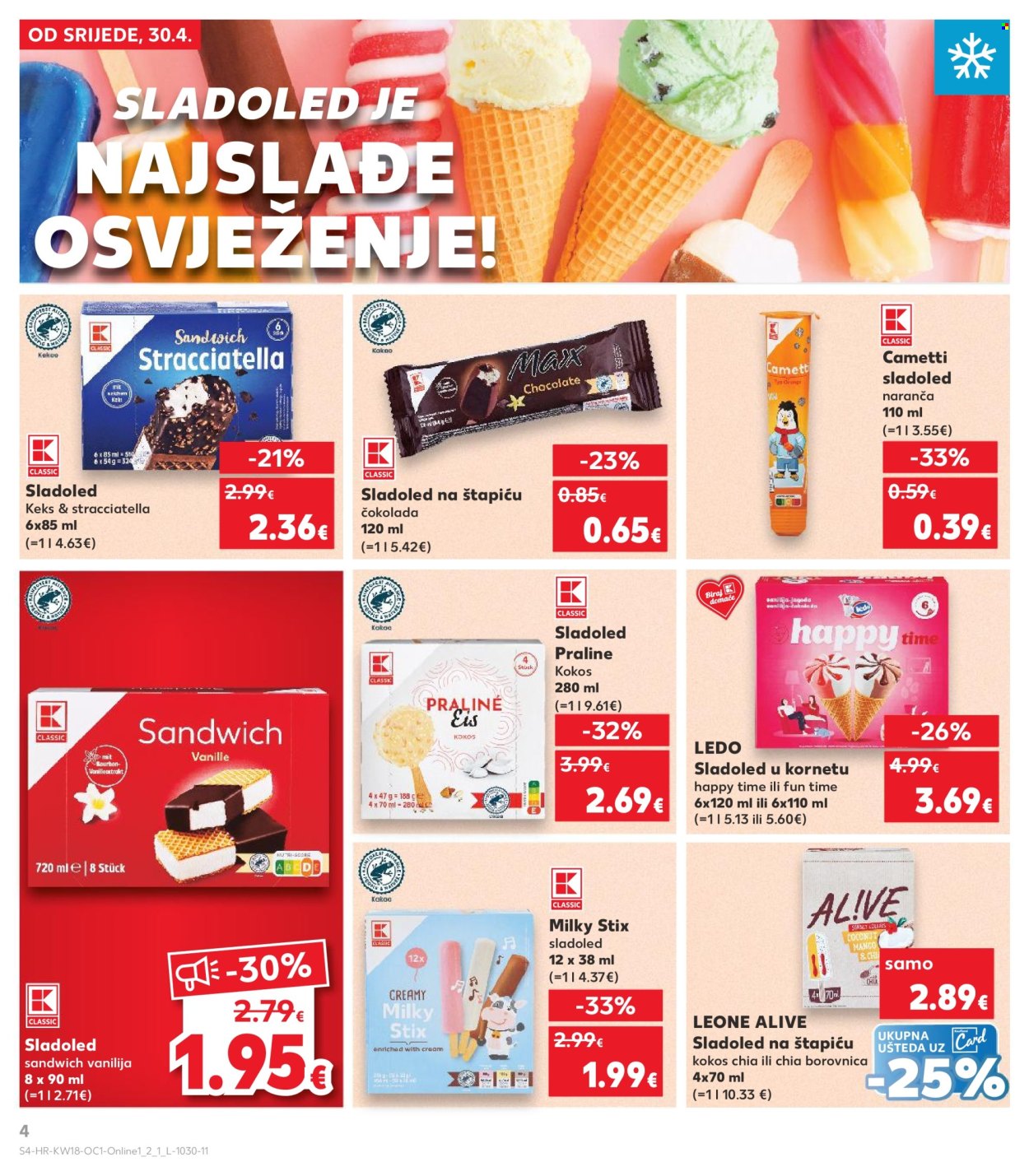 Kaufland katalog - 30.04.2025. - 06.05.2025. Stranica 4