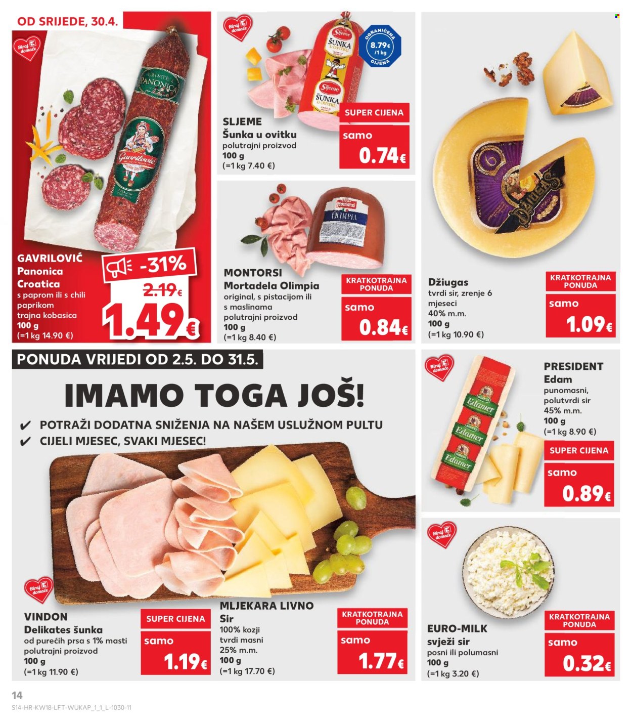 Kaufland katalog - 30.04.2025. - 06.05.2025. Stranica 14