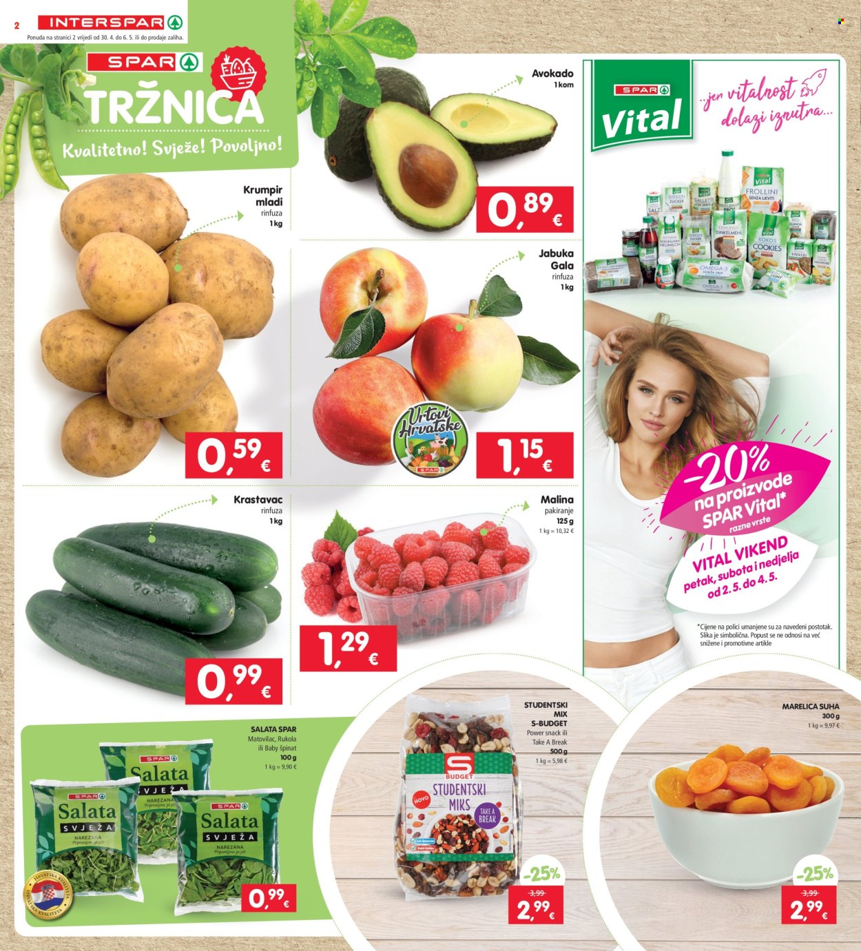 INTERSPAR katalog - 30.04.2025. - 06.05.2025. Stranica 2