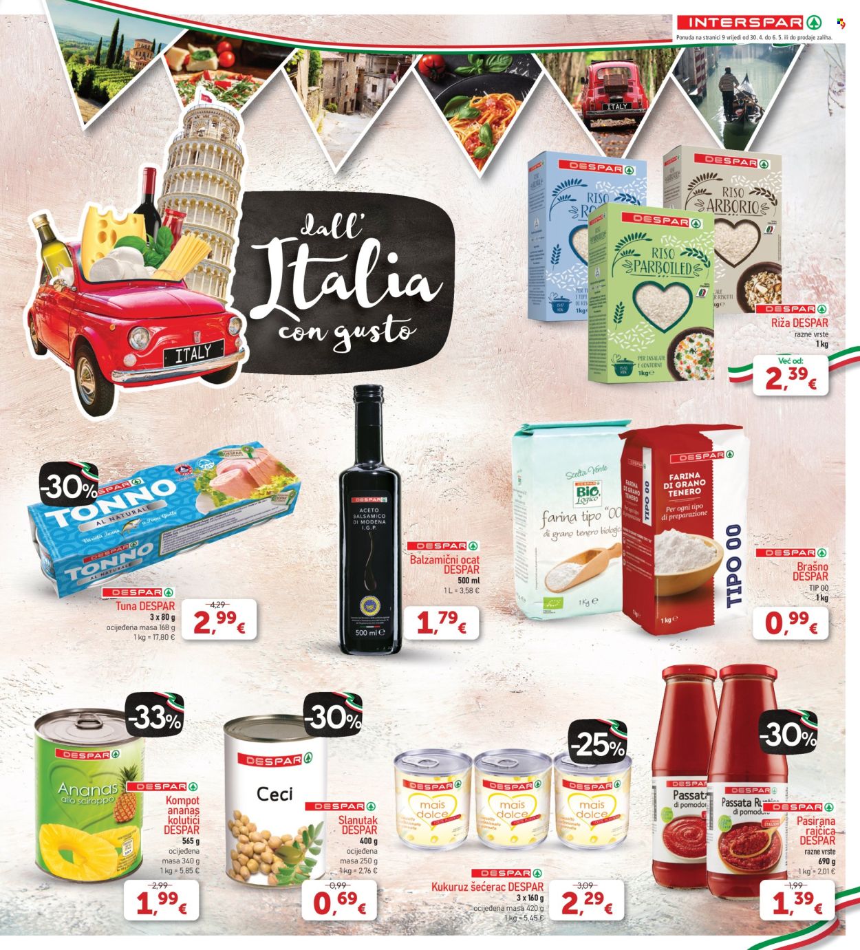 INTERSPAR katalog - 30.04.2025. - 06.05.2025. Stranica 9