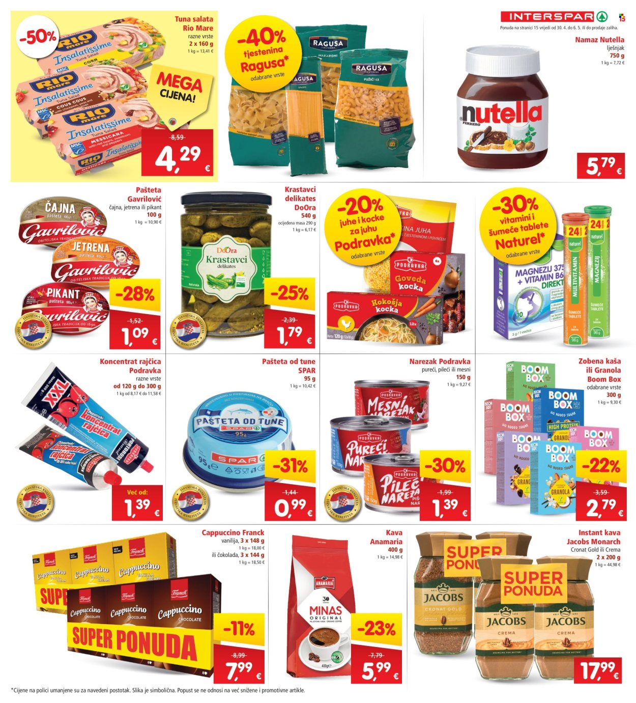 INTERSPAR katalog - 30.04.2025. - 06.05.2025. Stranica 15