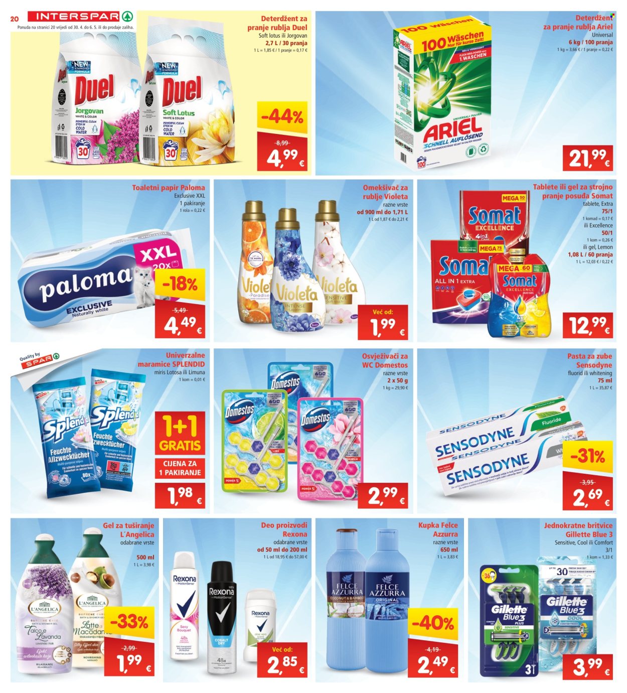 INTERSPAR katalog - 30.04.2025. - 06.05.2025. Stranica 20