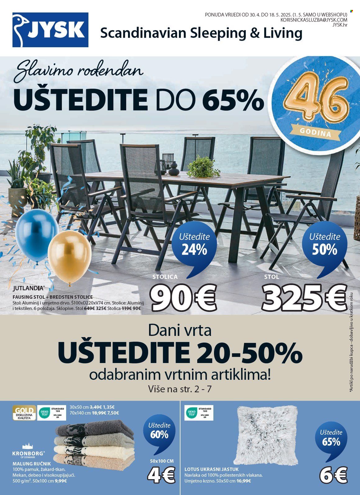 JYSK katalog - 30.04.2025. - 18.05.2025. Stranica 2