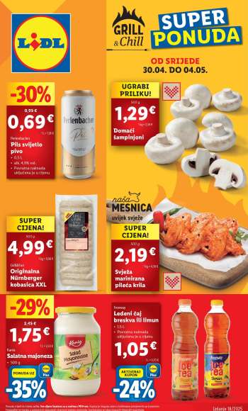 Lidl katalog - 30.04.2025. - 04.05.2025.