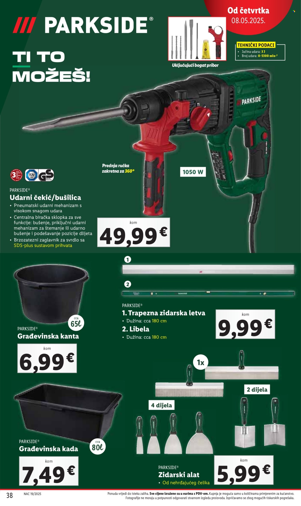 Lidl katalog - 05.05.2025. - 11.05.2025. Stranica 38