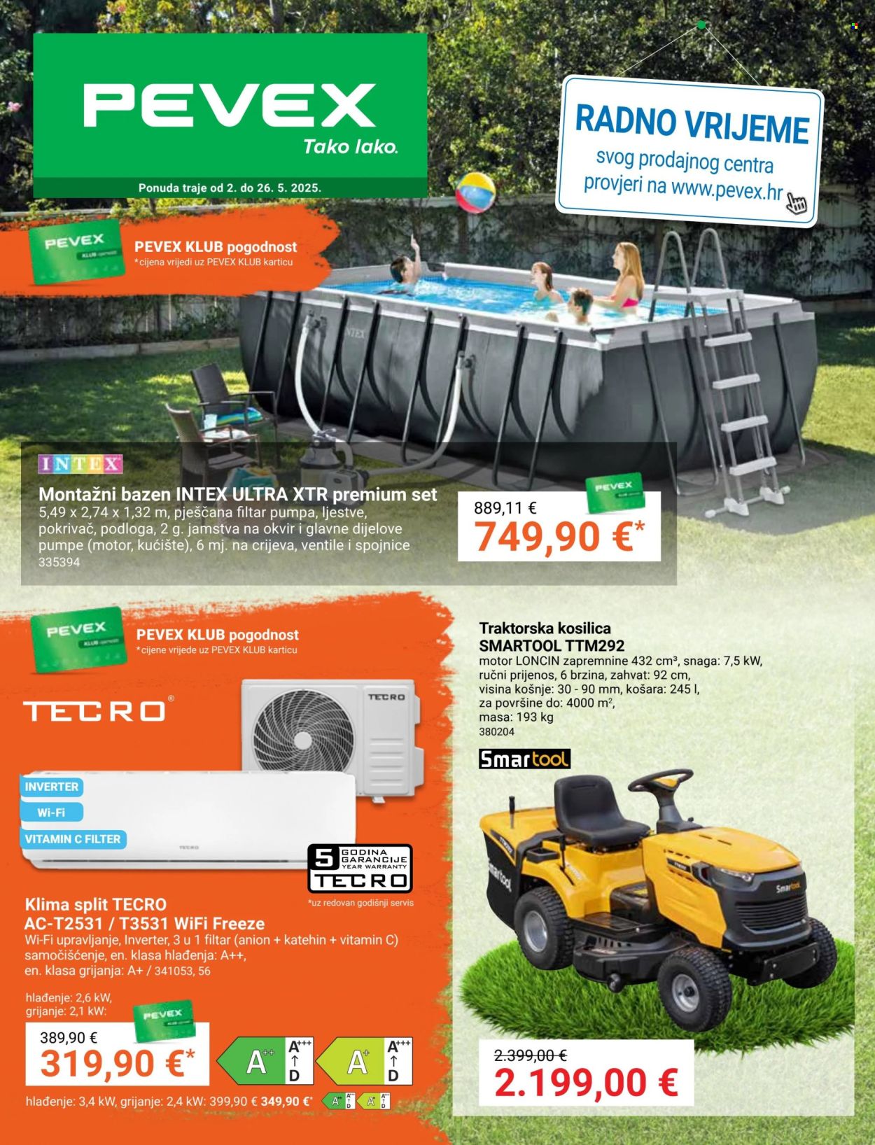 Pevex katalog - 02.05.2025. - 26.05.2025. Stranica 1