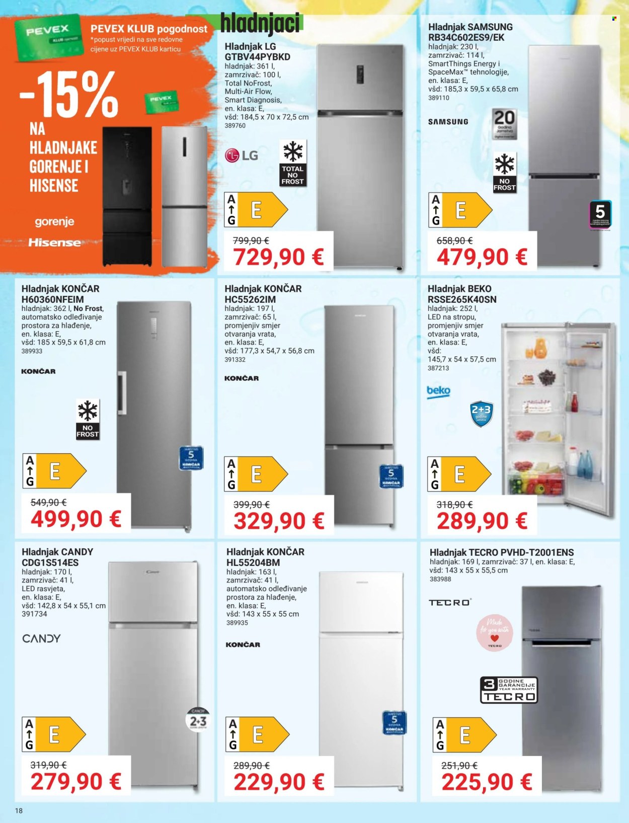 Pevex katalog - 02.05.2025. - 26.05.2025. Stranica 18