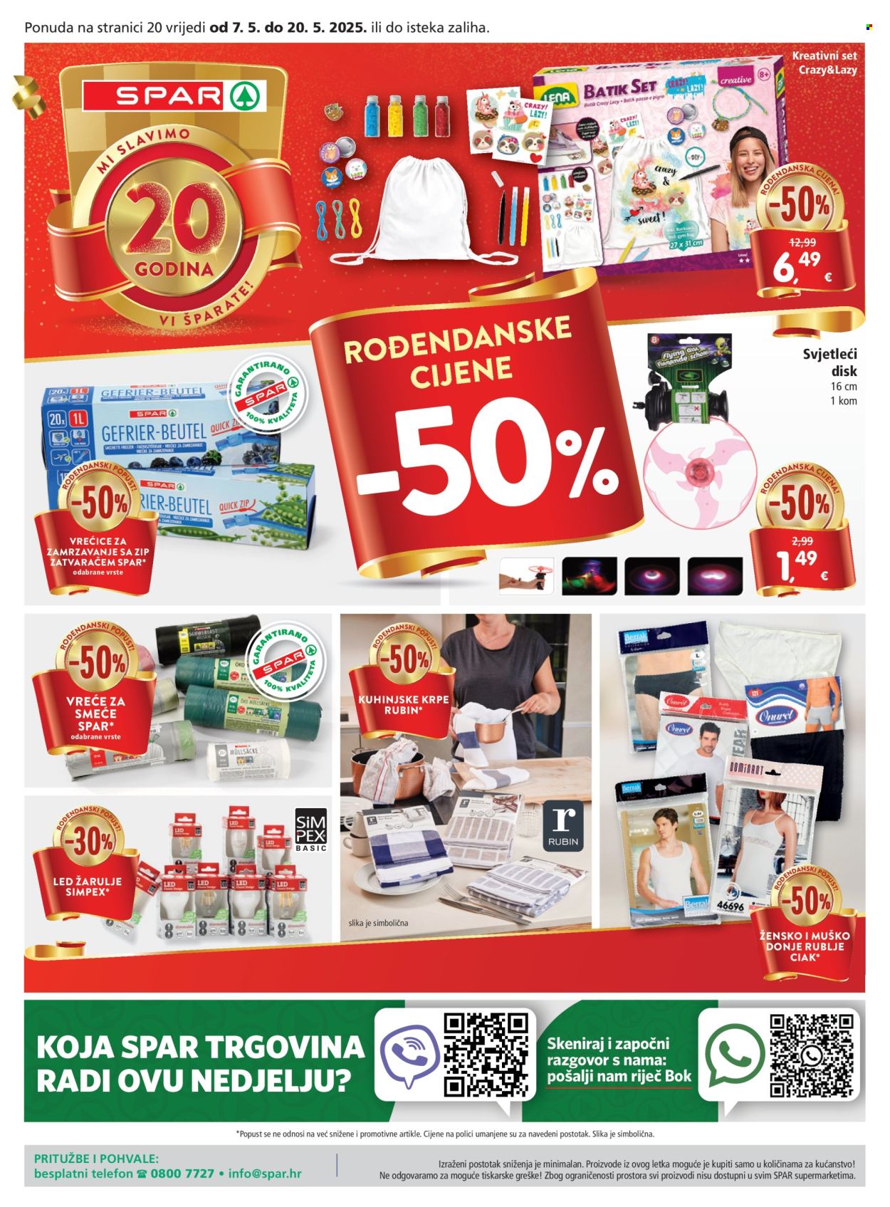 SPAR katalog - 07.05.2025. - 13.05.2025. Stranica 20