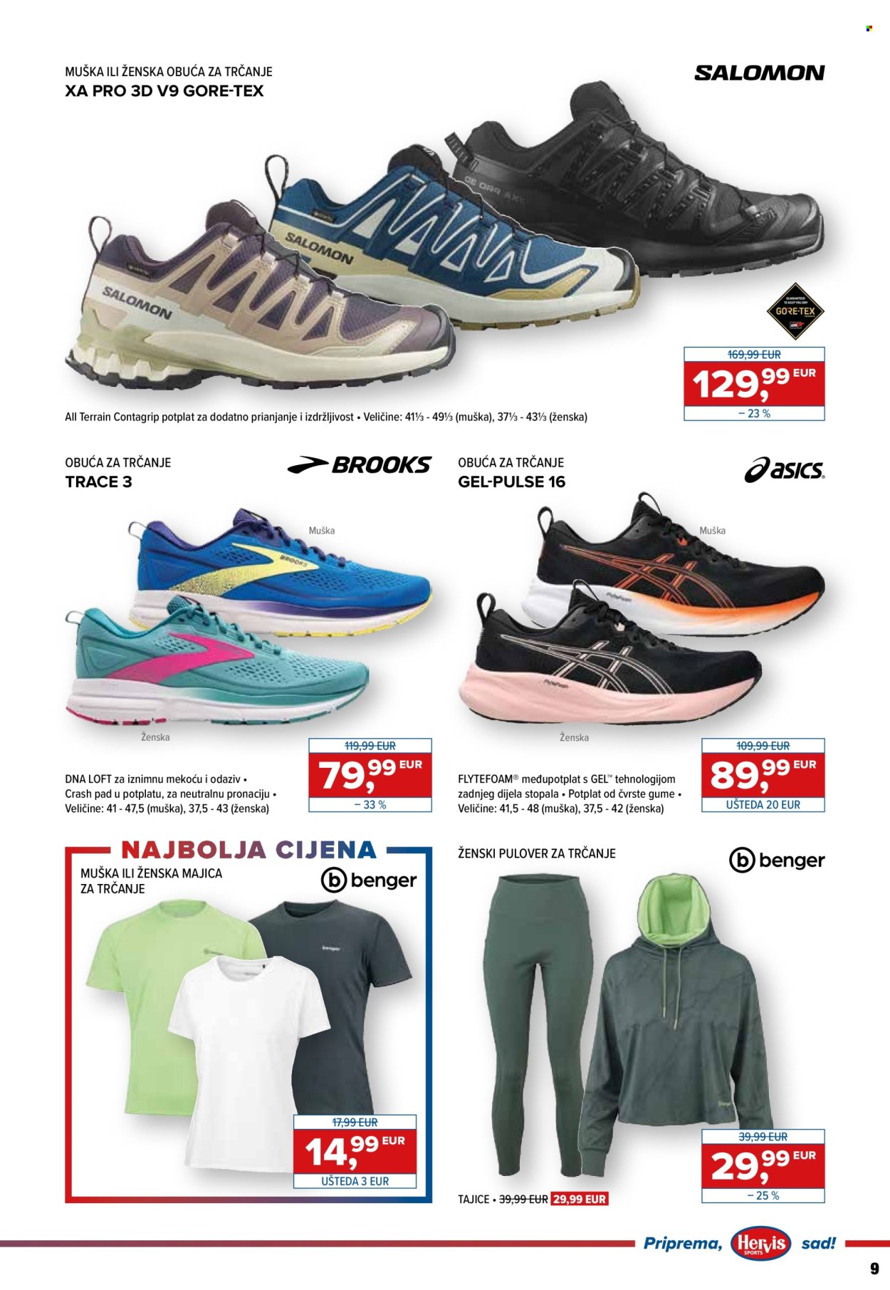 Hervis katalog - 07.05.2025. - 13.05.2025. Stranica 9