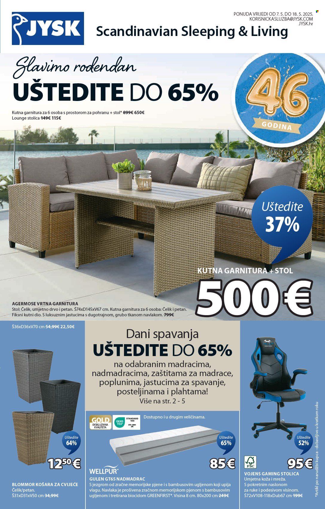 JYSK katalog - 07.05.2025. - 18.05.2025. Stranica 2