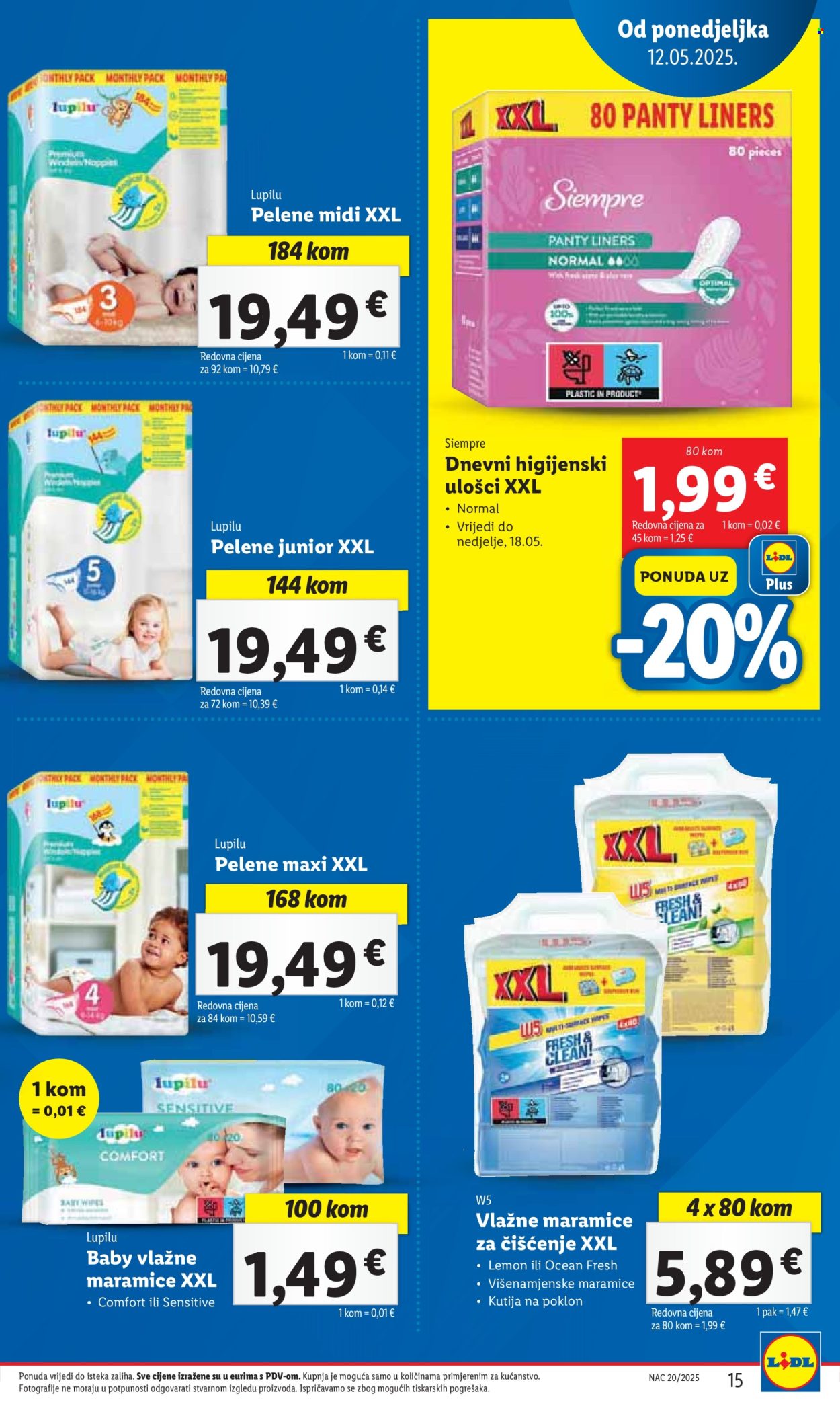 Lidl katalog - 12.05.2025. - 18.05.2025. Stranica 15