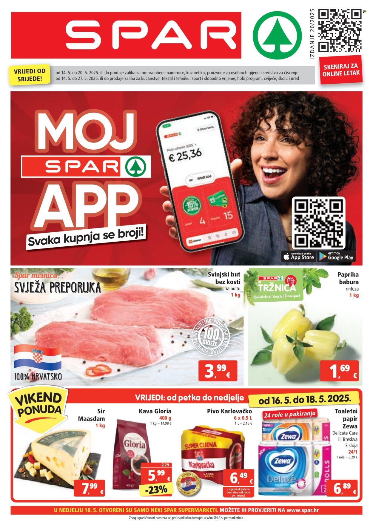 SPAR katalog - 14.05.2025. - 20.05.2025. Stranica 1