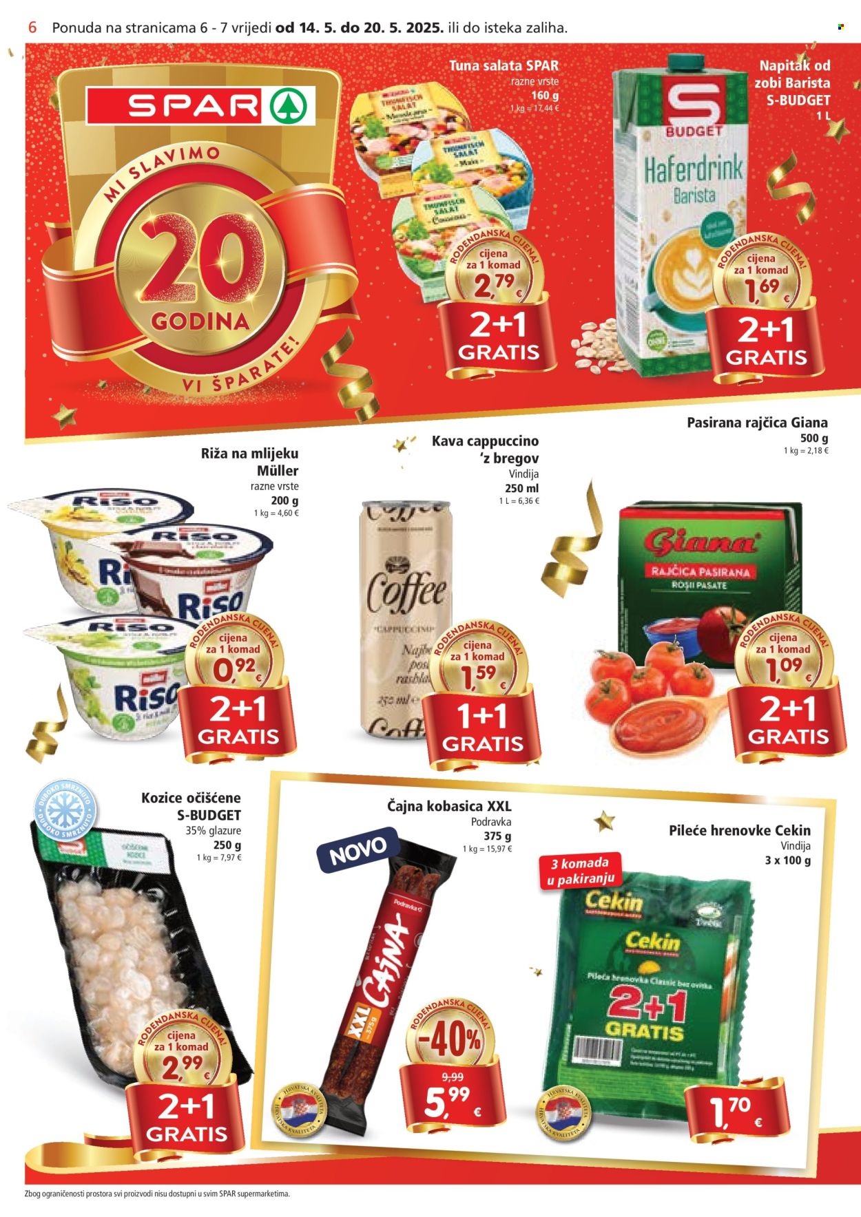 SPAR katalog - 14.05.2025. - 20.05.2025. Stranica 6