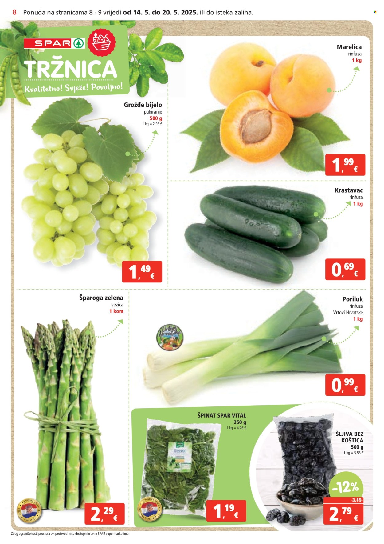 SPAR katalog - 14.05.2025. - 20.05.2025. Stranica 8