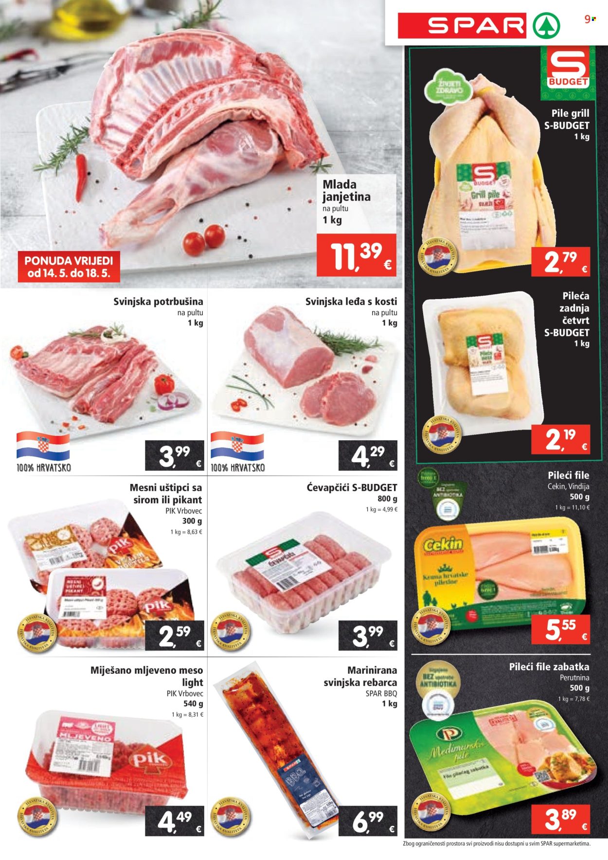 SPAR katalog - 14.05.2025. - 20.05.2025. Stranica 9