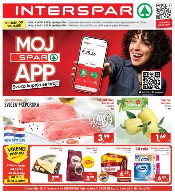INTERSPAR katalog - 14.05.2025. - 20.05.2025.