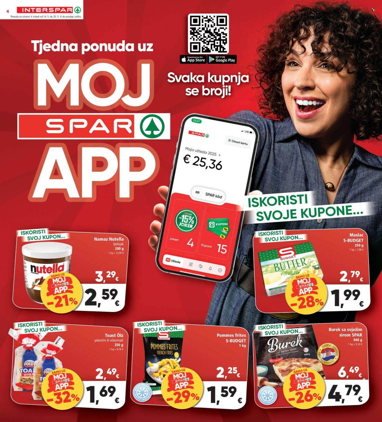 INTERSPAR katalog - 14.05.2025. - 20.05.2025. Stranica 4