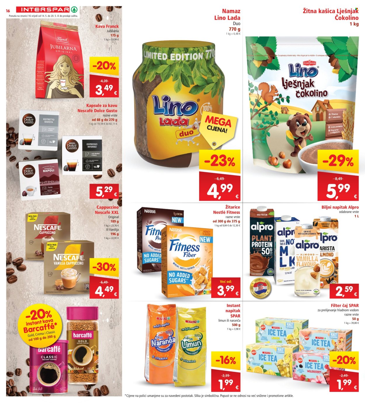 INTERSPAR katalog - 14.05.2025. - 20.05.2025. Stranica 16