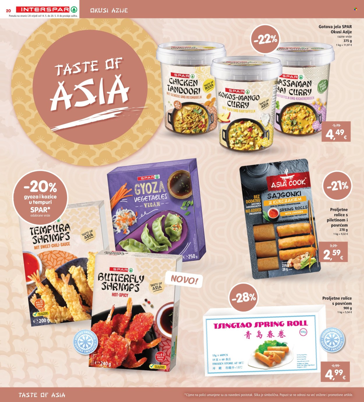 INTERSPAR katalog - 14.05.2025. - 20.05.2025. Stranica 20