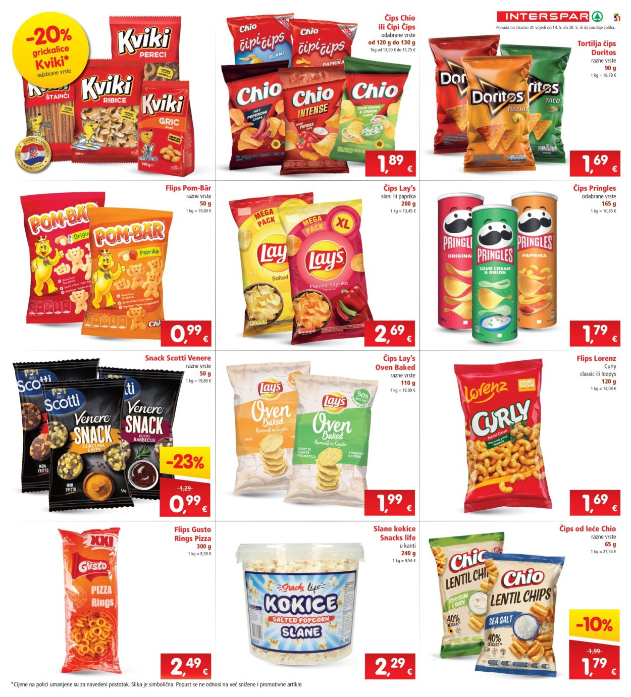 INTERSPAR katalog - 14.05.2025. - 20.05.2025. Stranica 31