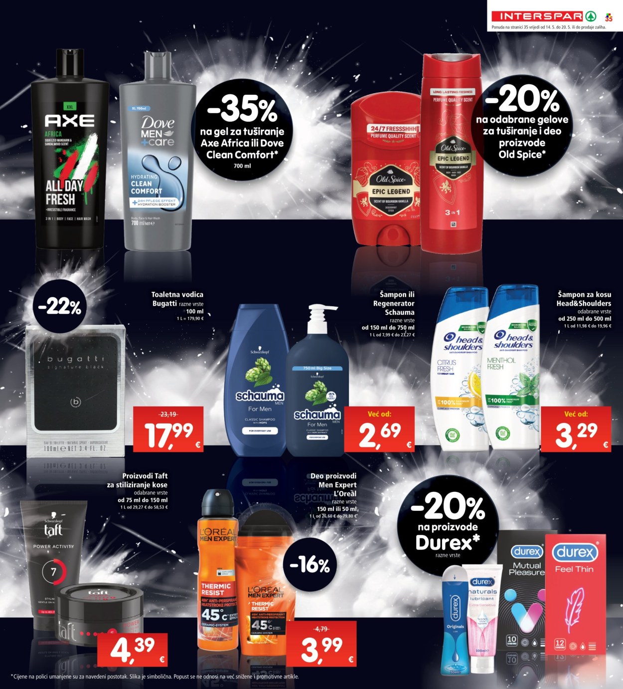 INTERSPAR katalog - 14.05.2025. - 20.05.2025. Stranica 35