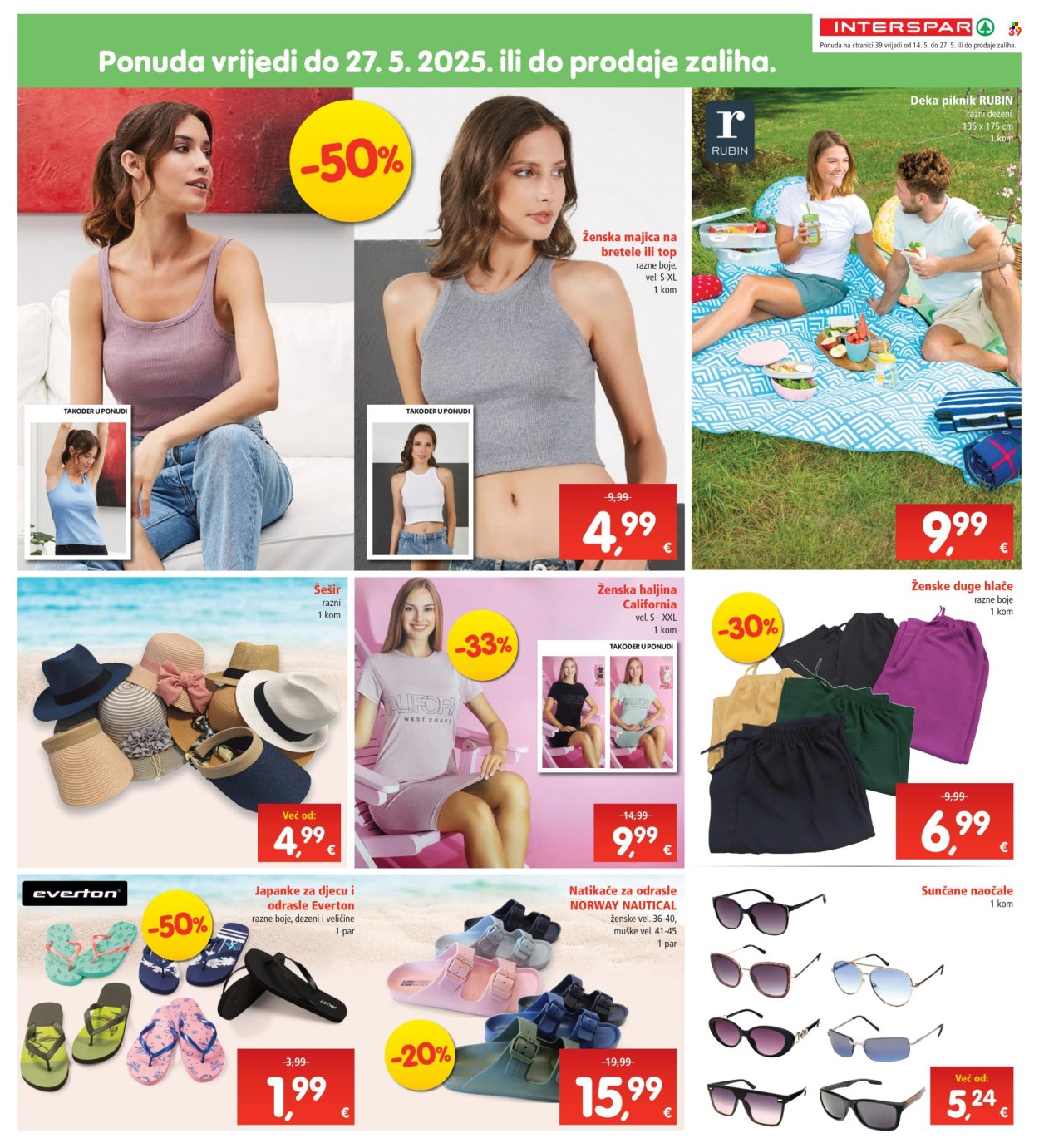 INTERSPAR katalog - 14.05.2025. - 20.05.2025. Stranica 39