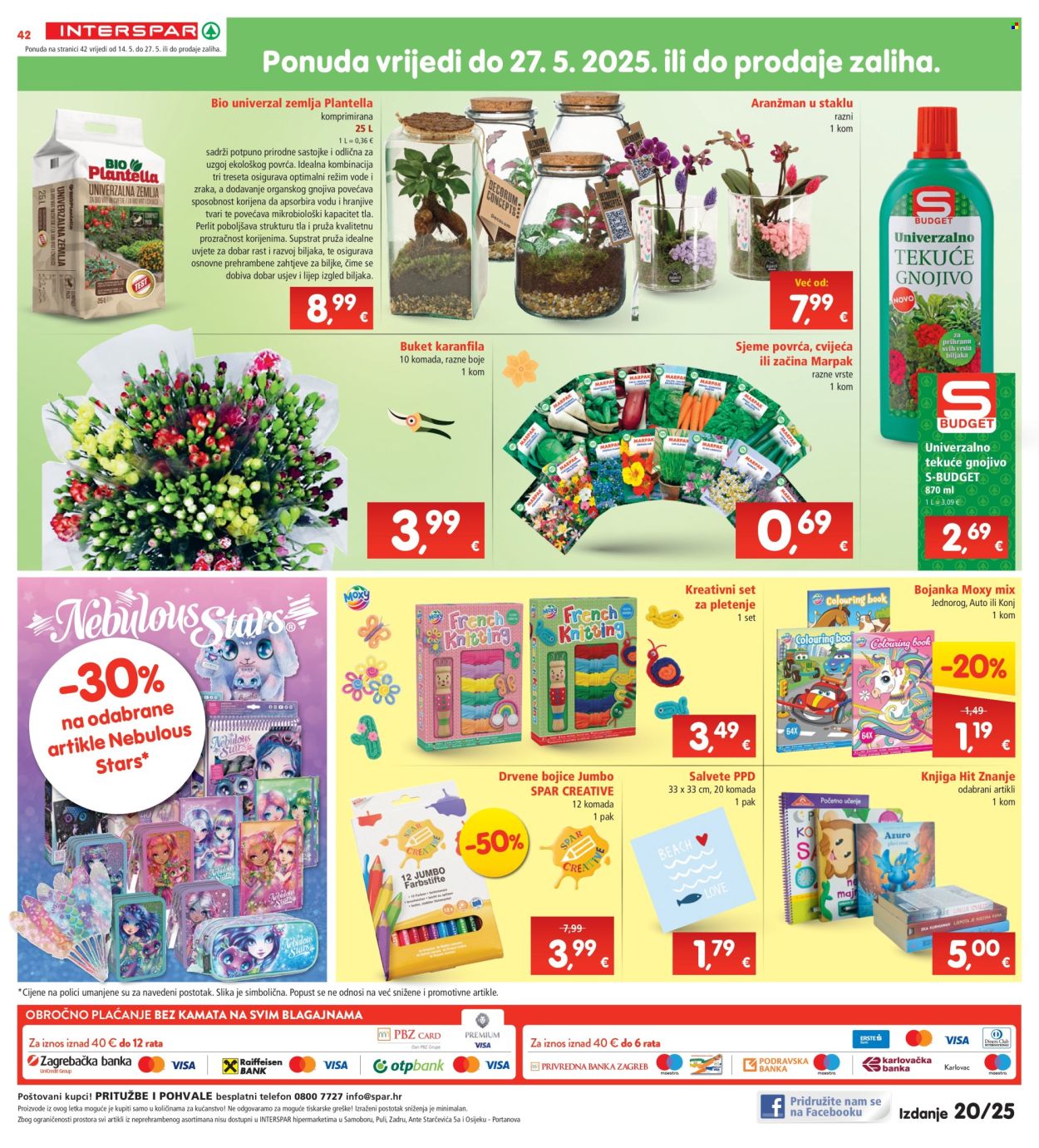 INTERSPAR katalog - 14.05.2025. - 20.05.2025. Stranica 42