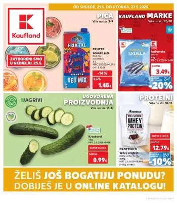 Kaufland katalog - 21.05.2025. - 27.05.2025.