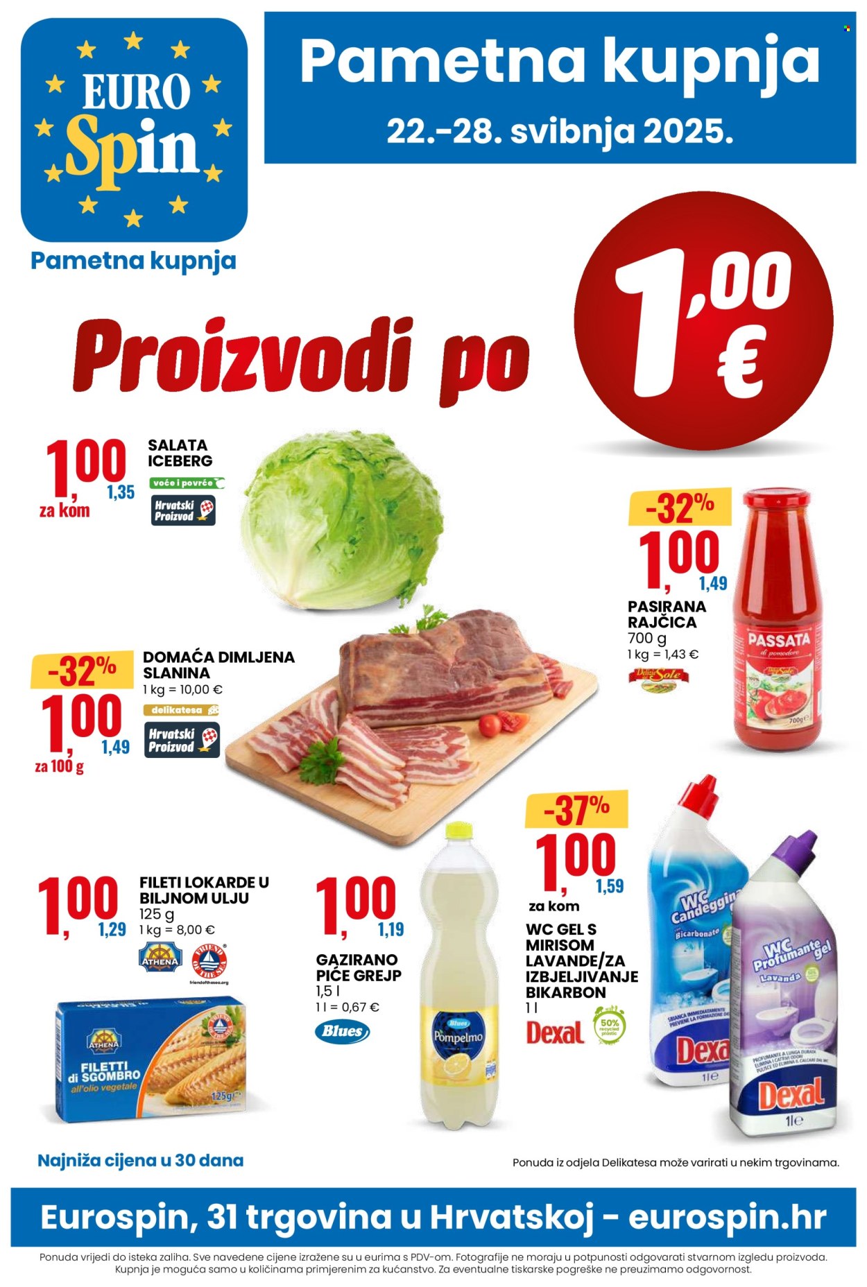Eurospin katalog - 22.05.2025. - 28.05.2025. Stranica 1