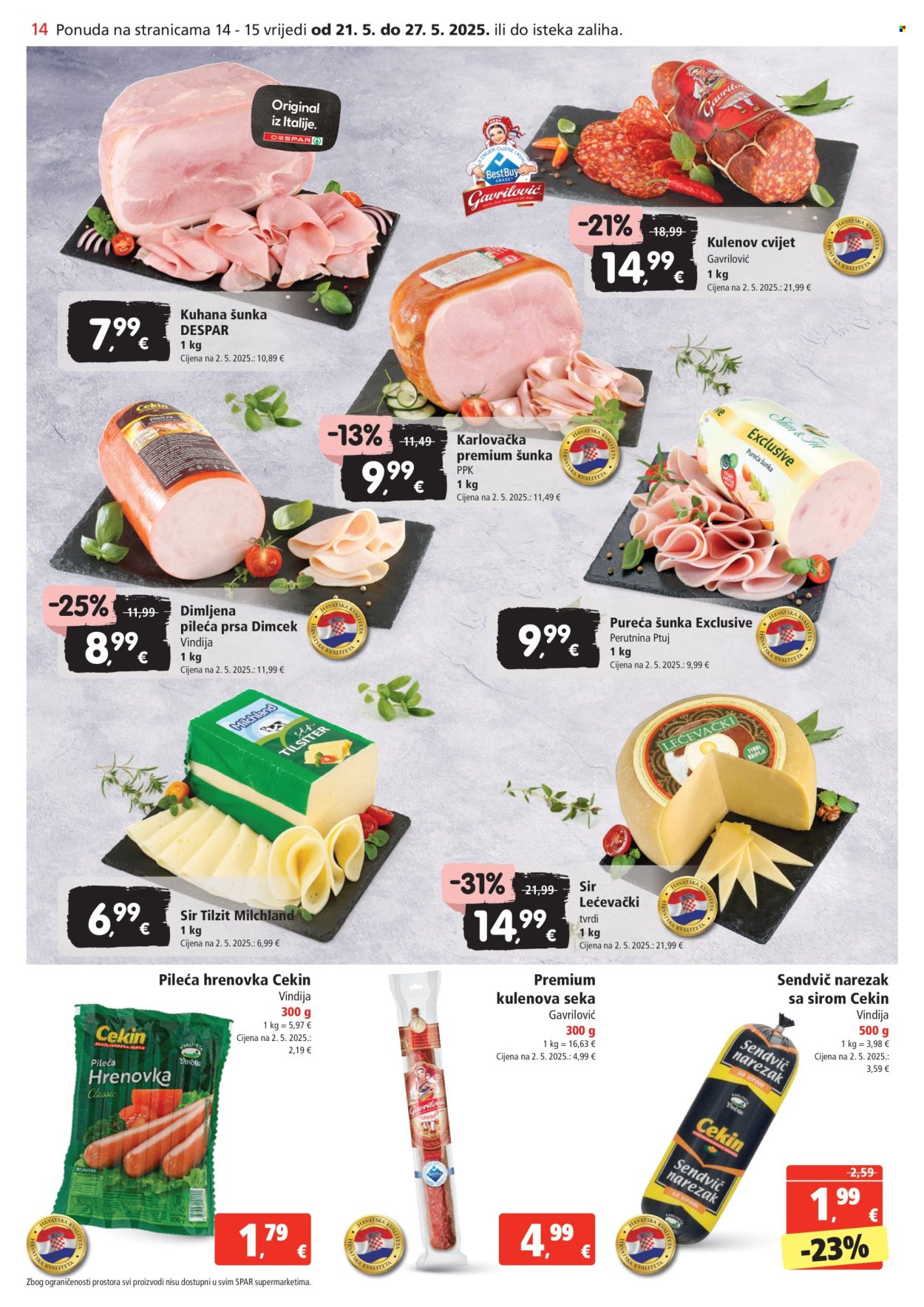 SPAR katalog - 21.05.2025. - 27.05.2025. Stranica 14