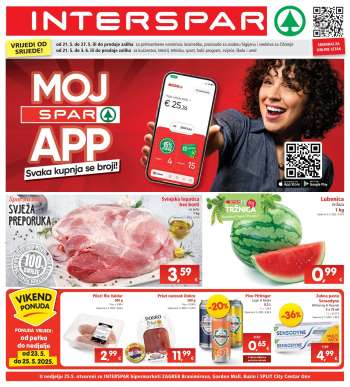 INTERSPAR katalog - 21.05.2025. - 27.05.2025.