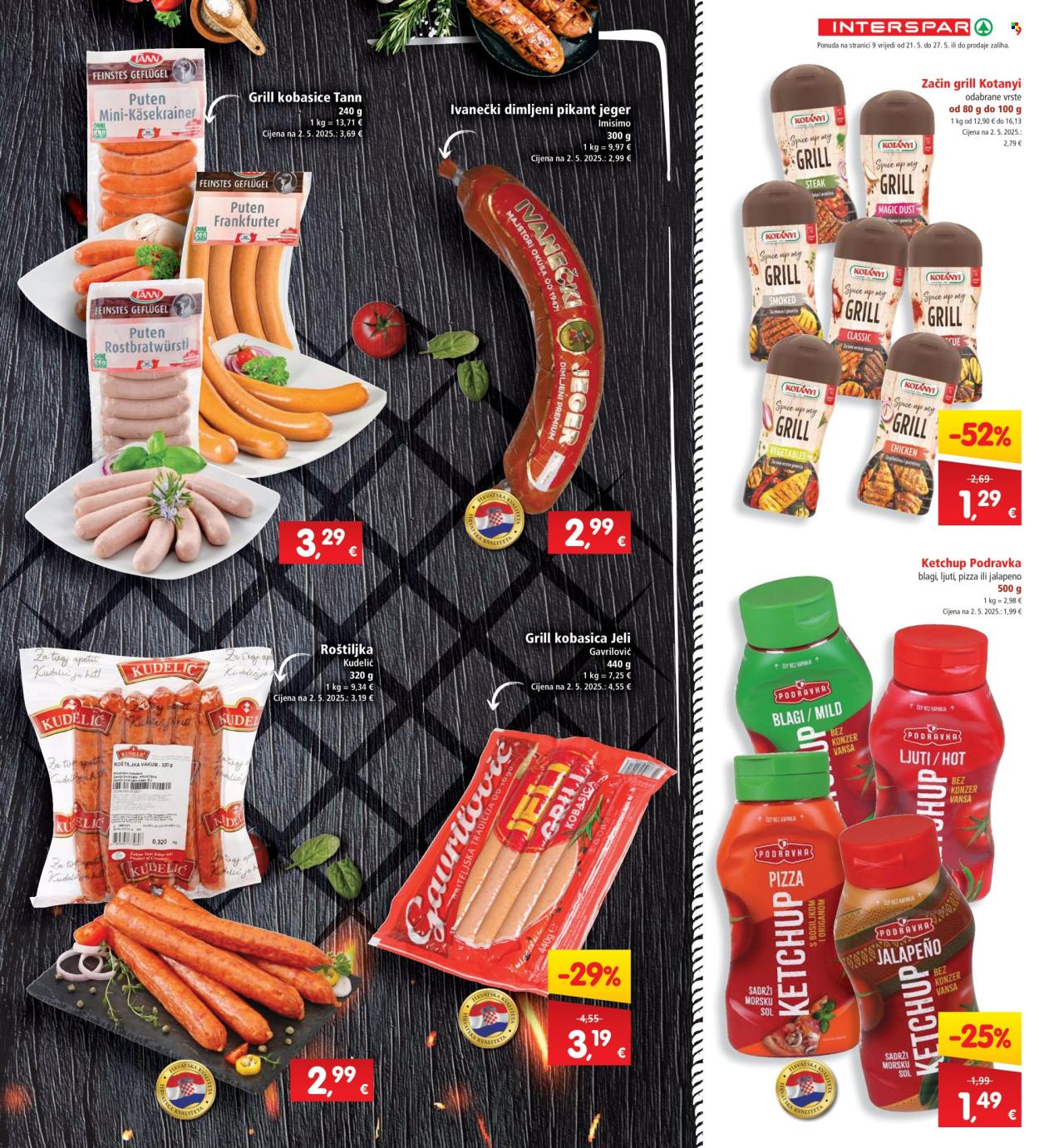 INTERSPAR katalog - 21.05.2025. - 27.05.2025. Stranica 9