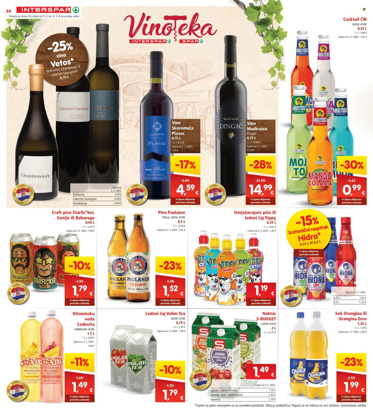 INTERSPAR katalog - 21.05.2025. - 27.05.2025. Stranica 24