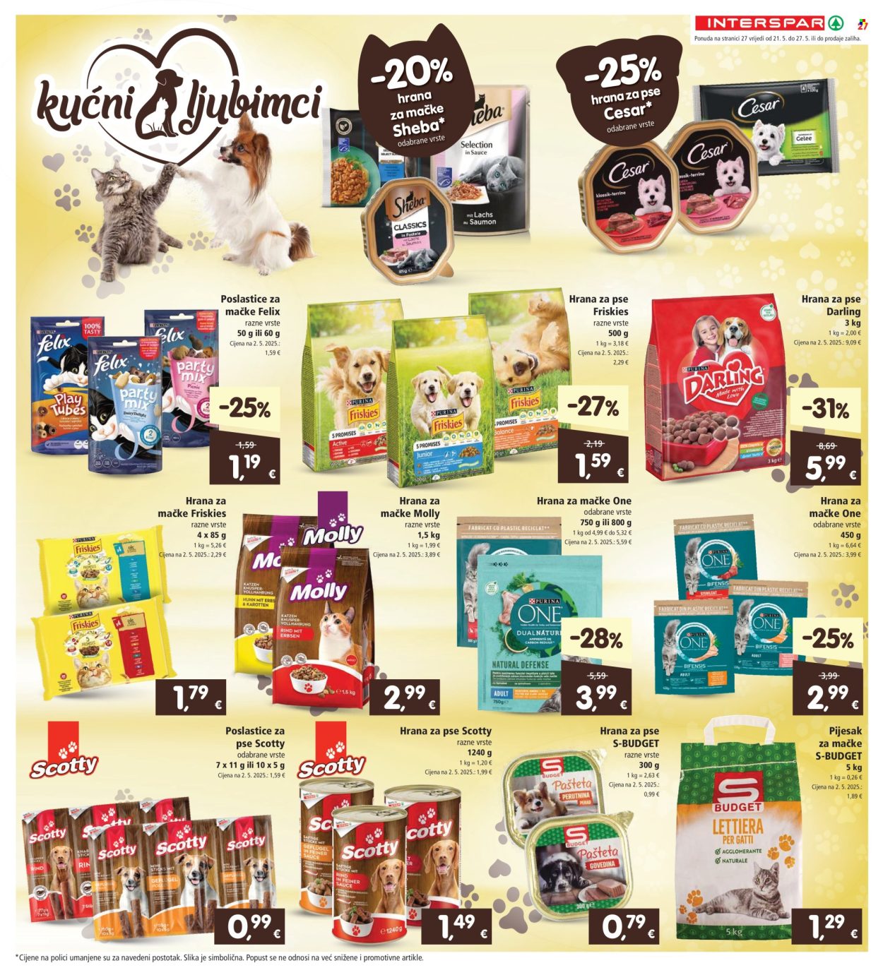 INTERSPAR katalog - 21.05.2025. - 27.05.2025. Stranica 27