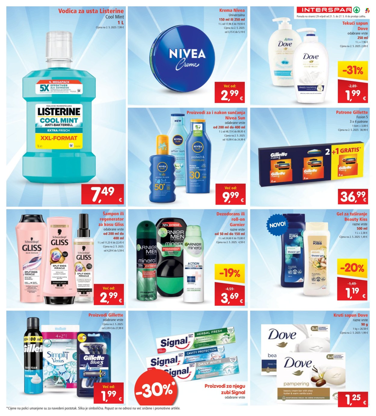 INTERSPAR katalog - 21.05.2025. - 27.05.2025. Stranica 29
