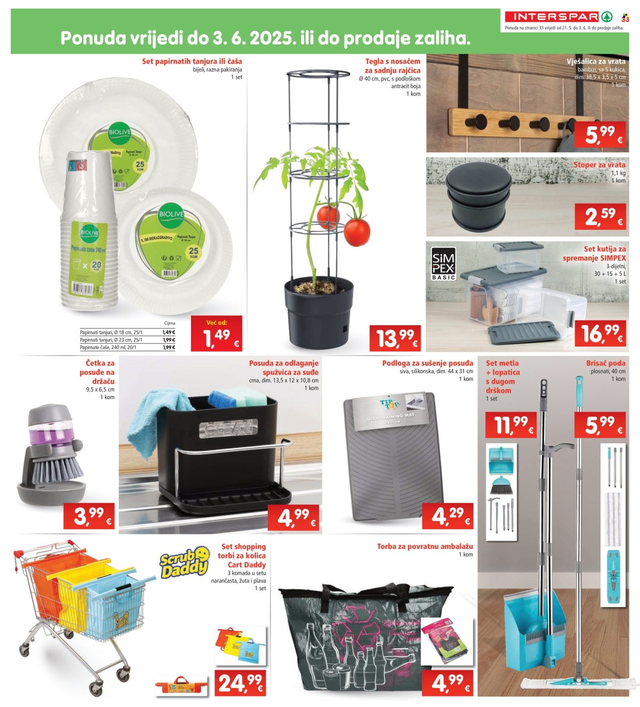 INTERSPAR katalog - 21.05.2025. - 27.05.2025. Stranica 33