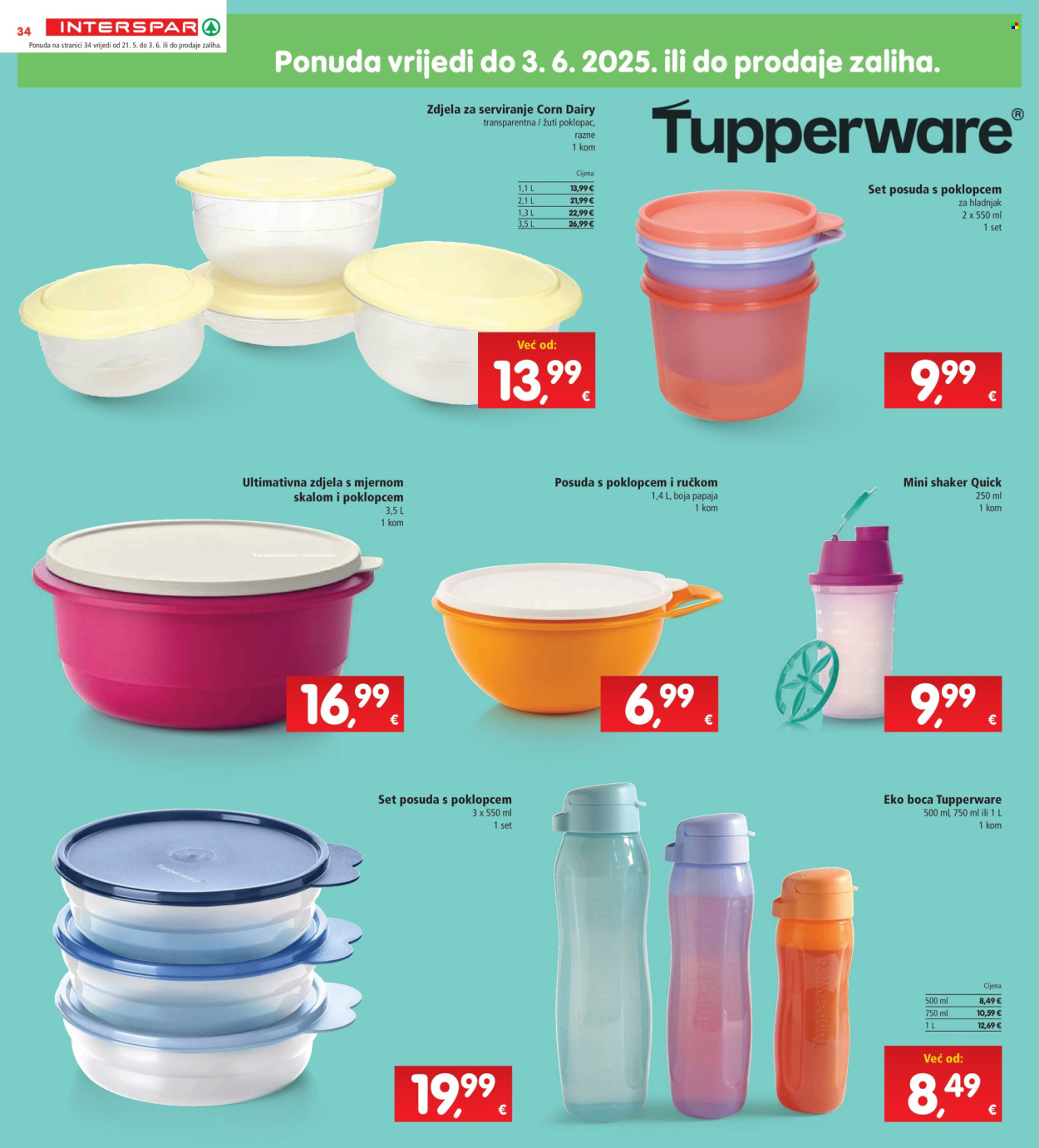 INTERSPAR katalog - 21.05.2025. - 27.05.2025. Stranica 34