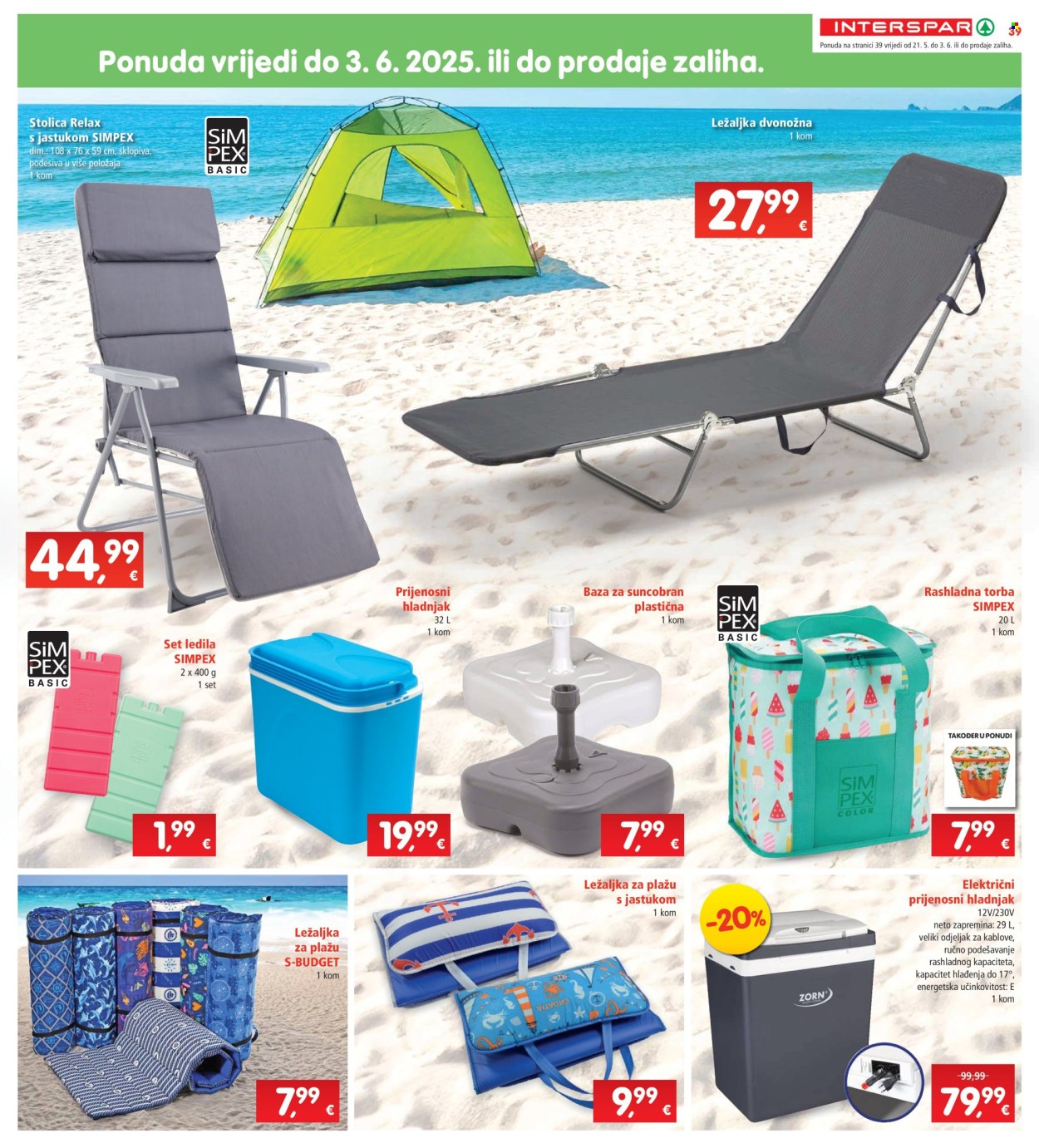 INTERSPAR katalog - 21.05.2025. - 27.05.2025. Stranica 39