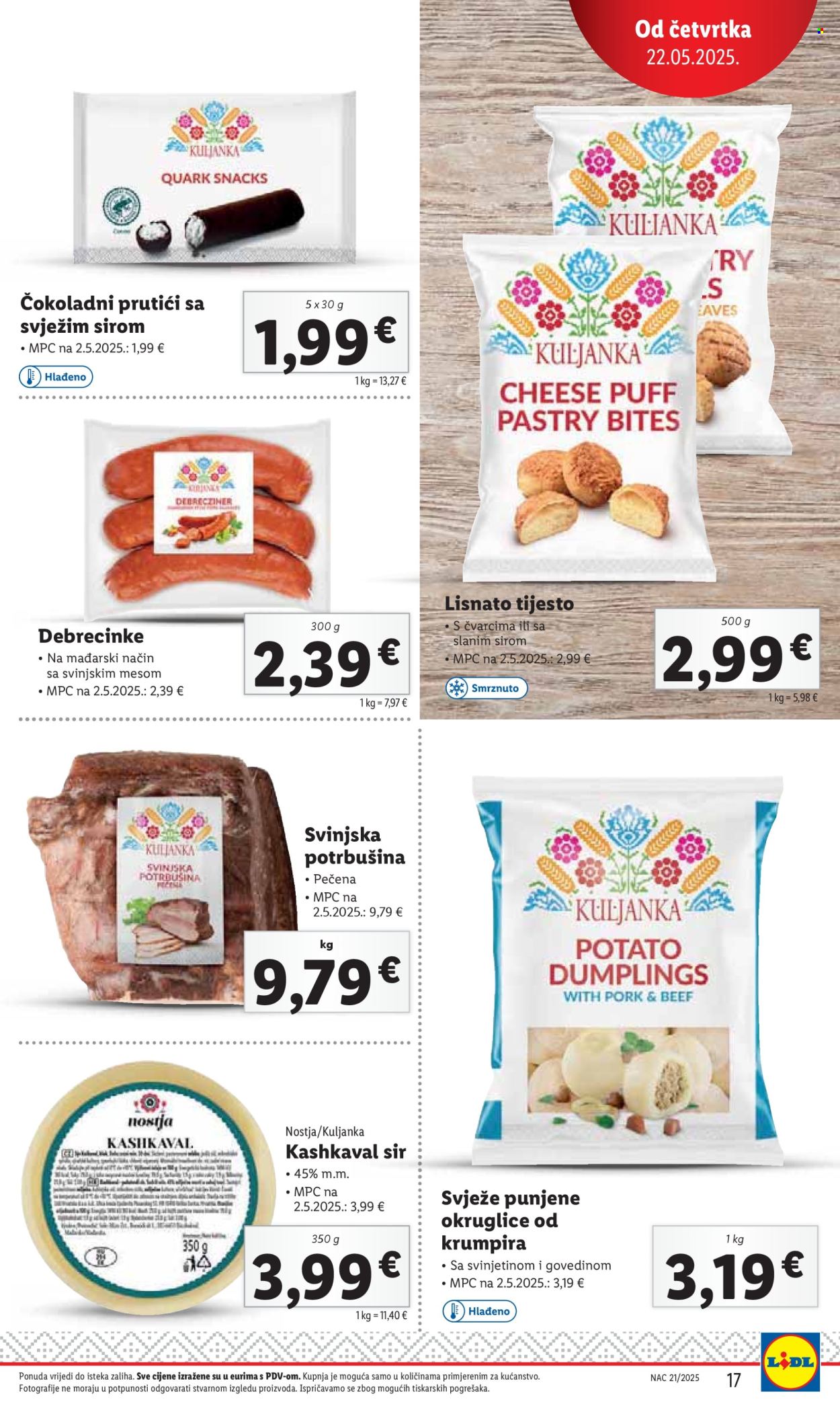 Lidl katalog - 22.05.2025. - 25.05.2025. Stranica 17