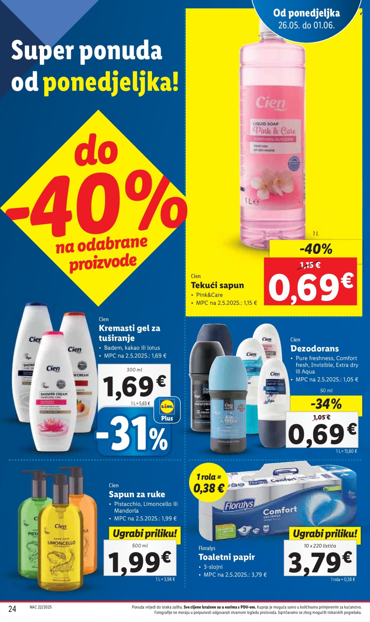 Lidl katalog - 26.05.2025. - 01.06.2025. Stranica 24