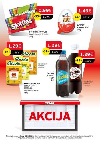 Tisak katalog - 01.05.2025. - 31.05.2025.
