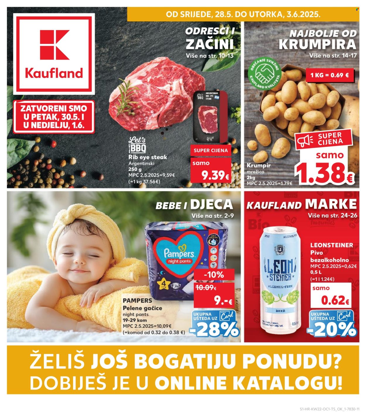 Kaufland katalog - 28.05.2025. - 03.06.2025. Stranica 1