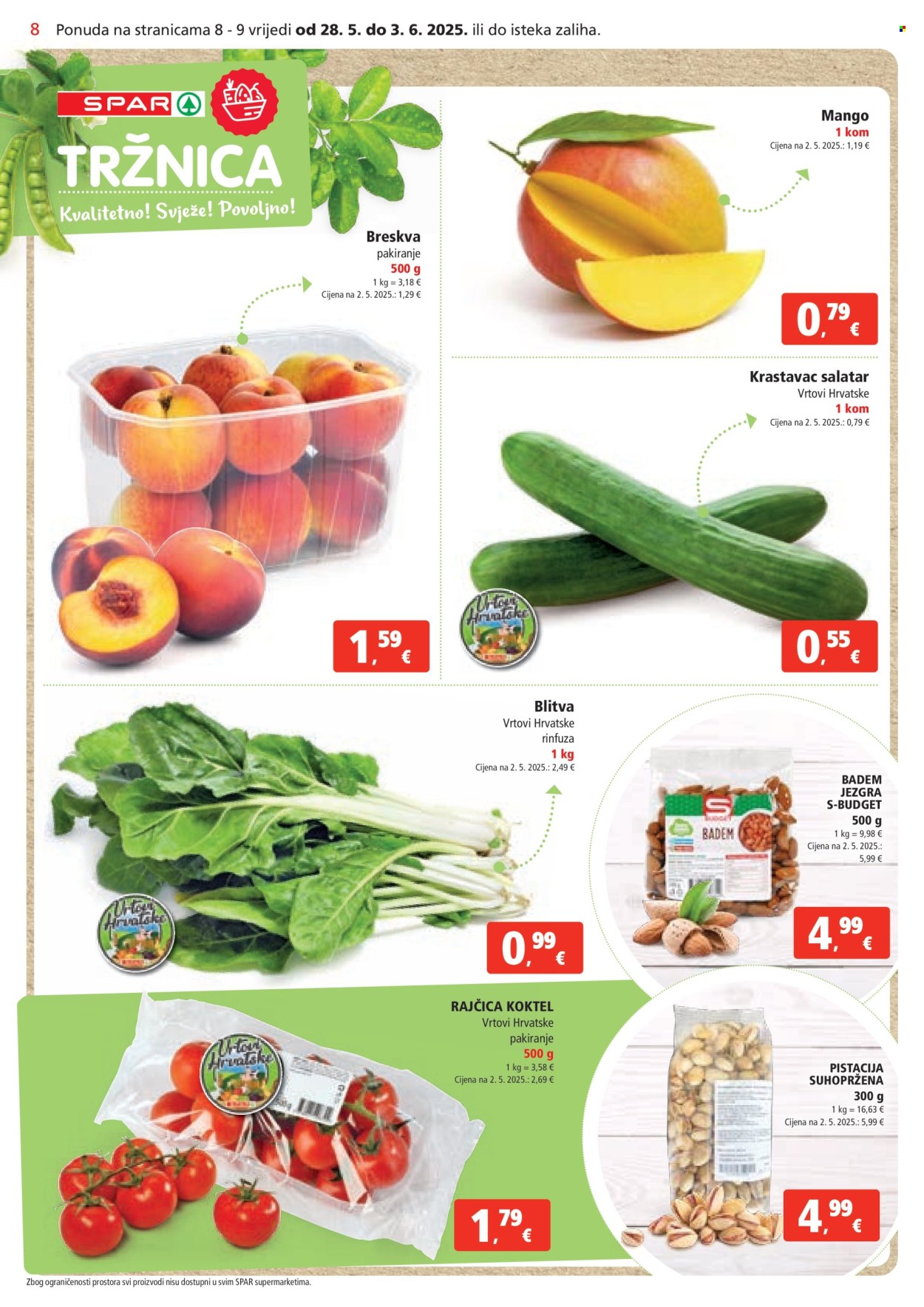 SPAR katalog - 28.05.2025. - 03.06.2025. Stranica 8