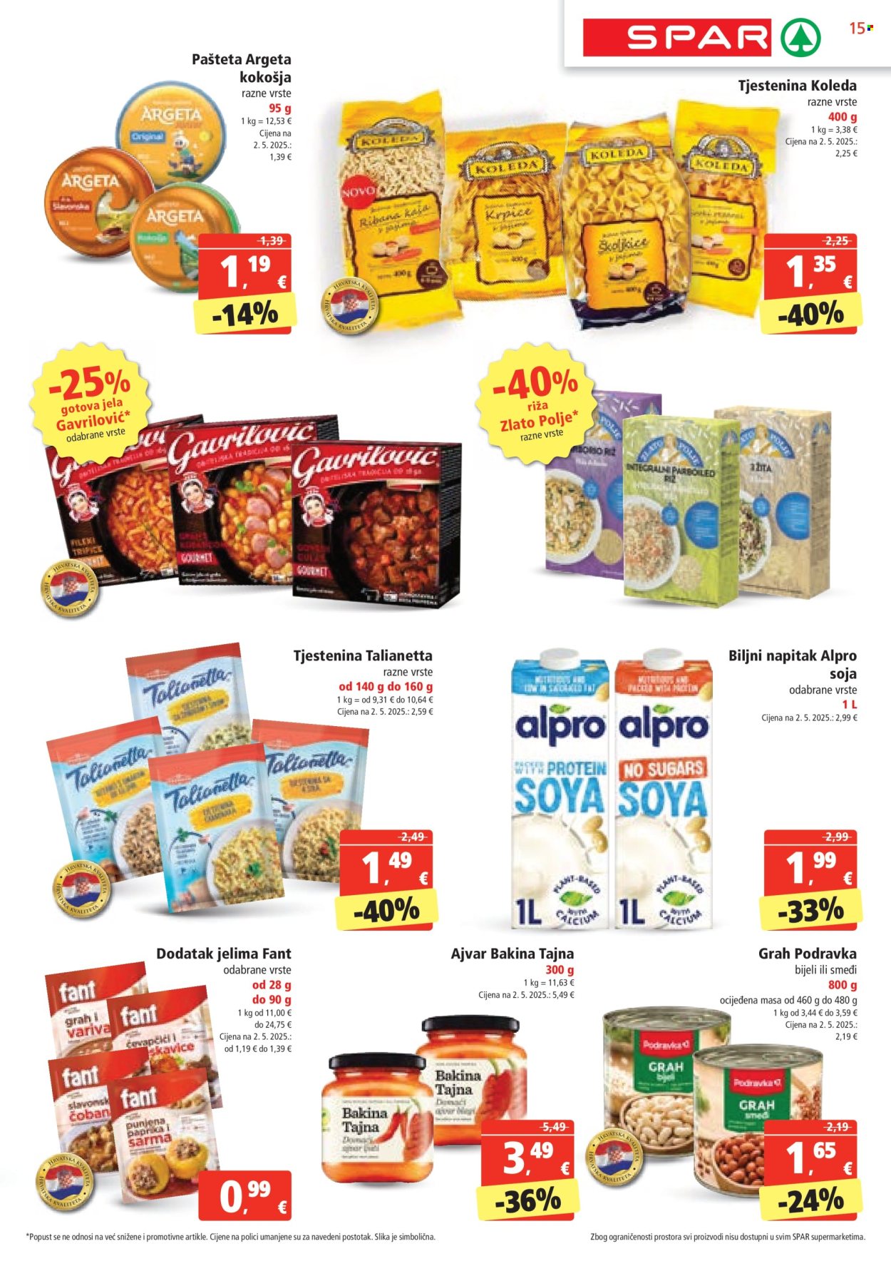 SPAR katalog - 28.05.2025. - 03.06.2025. Stranica 15